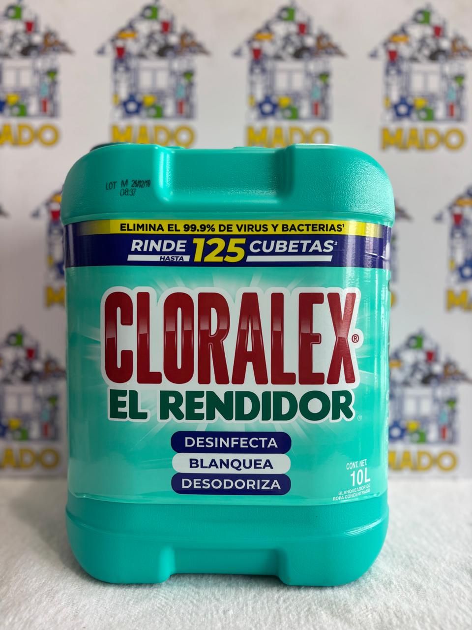 CLORALEX 10 LITROS