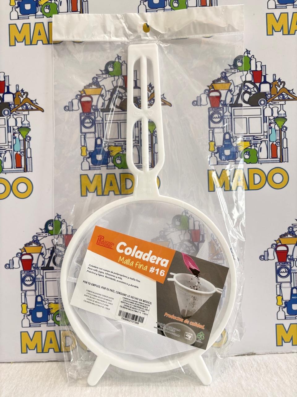 COLADOR MALLA FINA #16