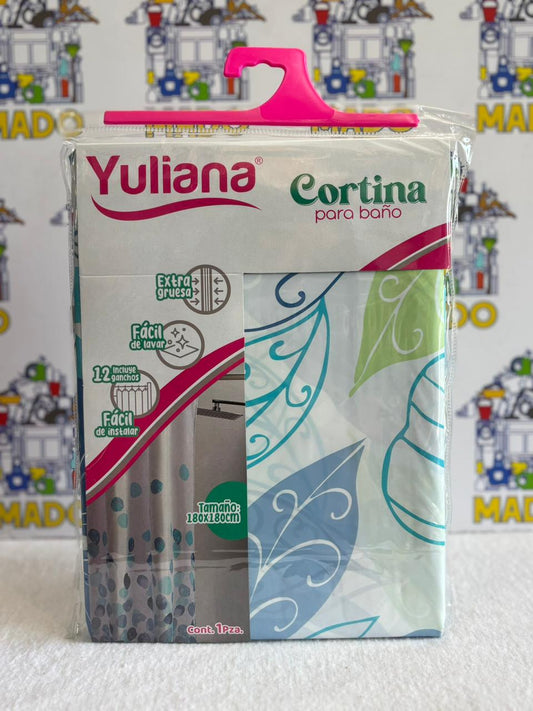 CORTINA PARA BAÑO EXTRA GRUESA CAL.10 YULIANA MOD