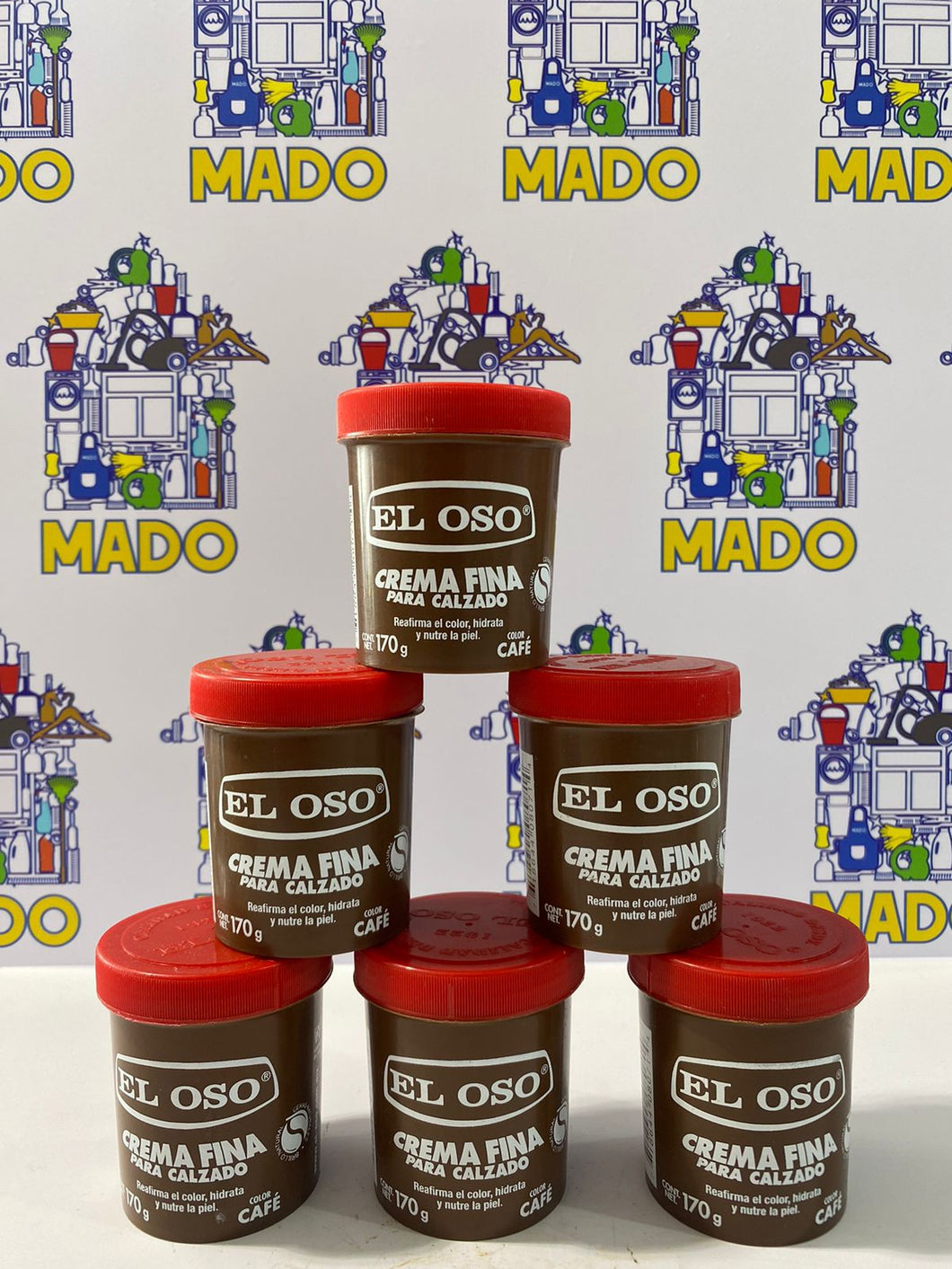 CREMA EL OSO CAFE 170 GR