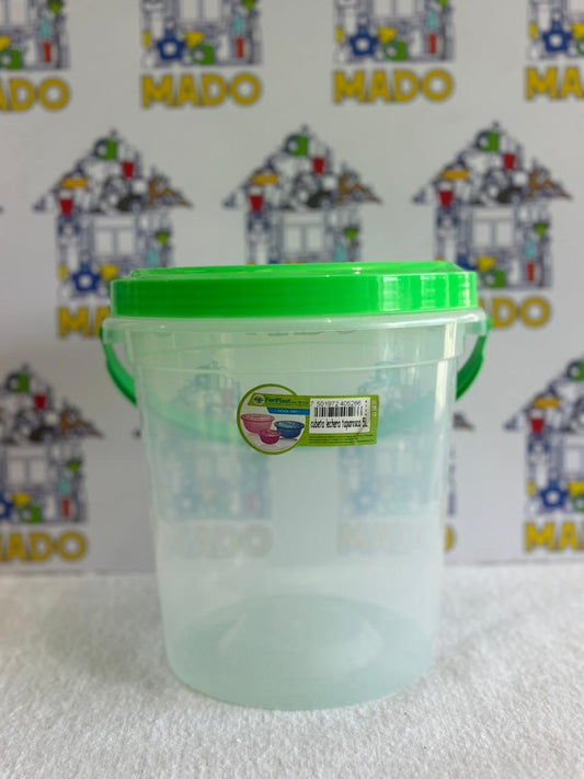 CUBETA LECHERA TAPAROSCA 5L
