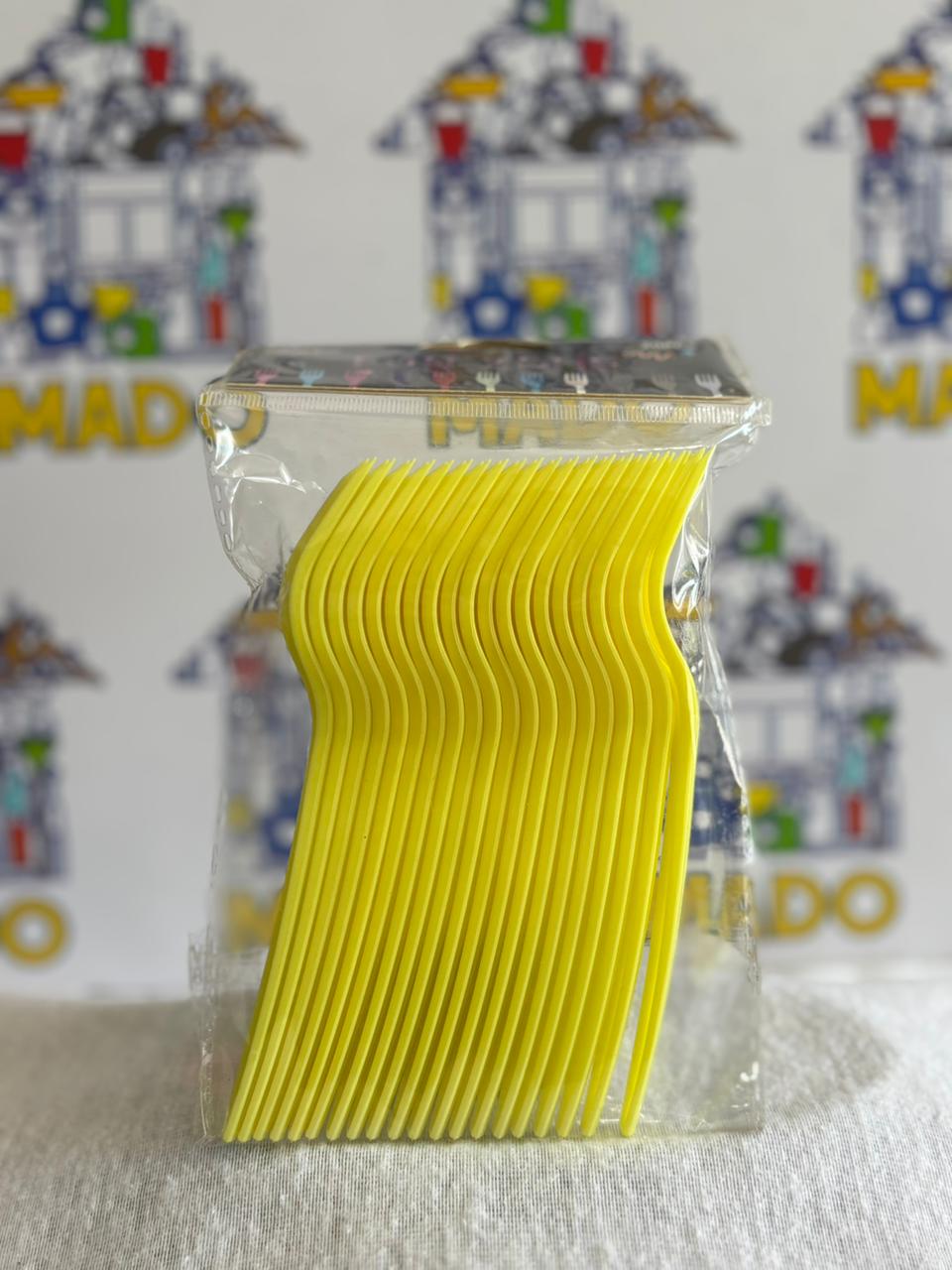 CUBIERTOS DE PLASTICO C/20PZ