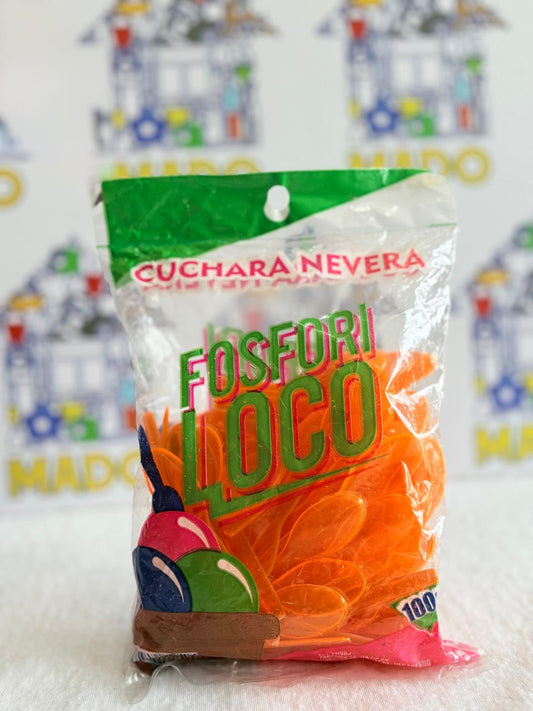 CUCHARA FOSFORILOCO  100 PIEZAS