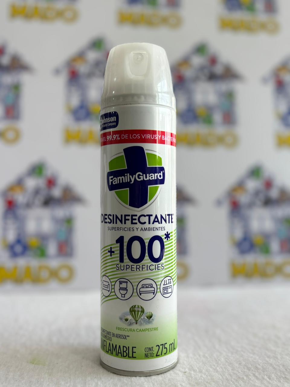 DESINFECTANTE EN AEROSOL FAMILY GUARD 275ML