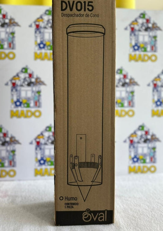 DESPACHADOR DE VASO CONICO HUMO DV015 OVAL