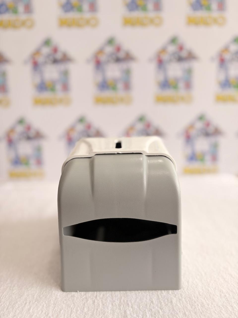DISPENSADOR MIXTO DE PAPEL HIGIENICO BLANCO