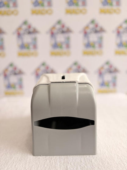 DISPENSADOR MIXTO DE PAPEL HIGIENICO BLANCO