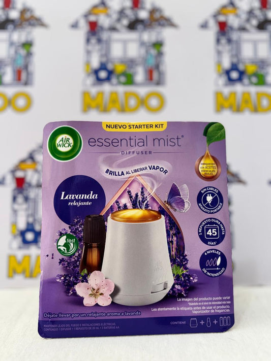 AIR WICK ESSENTIAL MIST DIFUSOR LAVANDA 20 ML