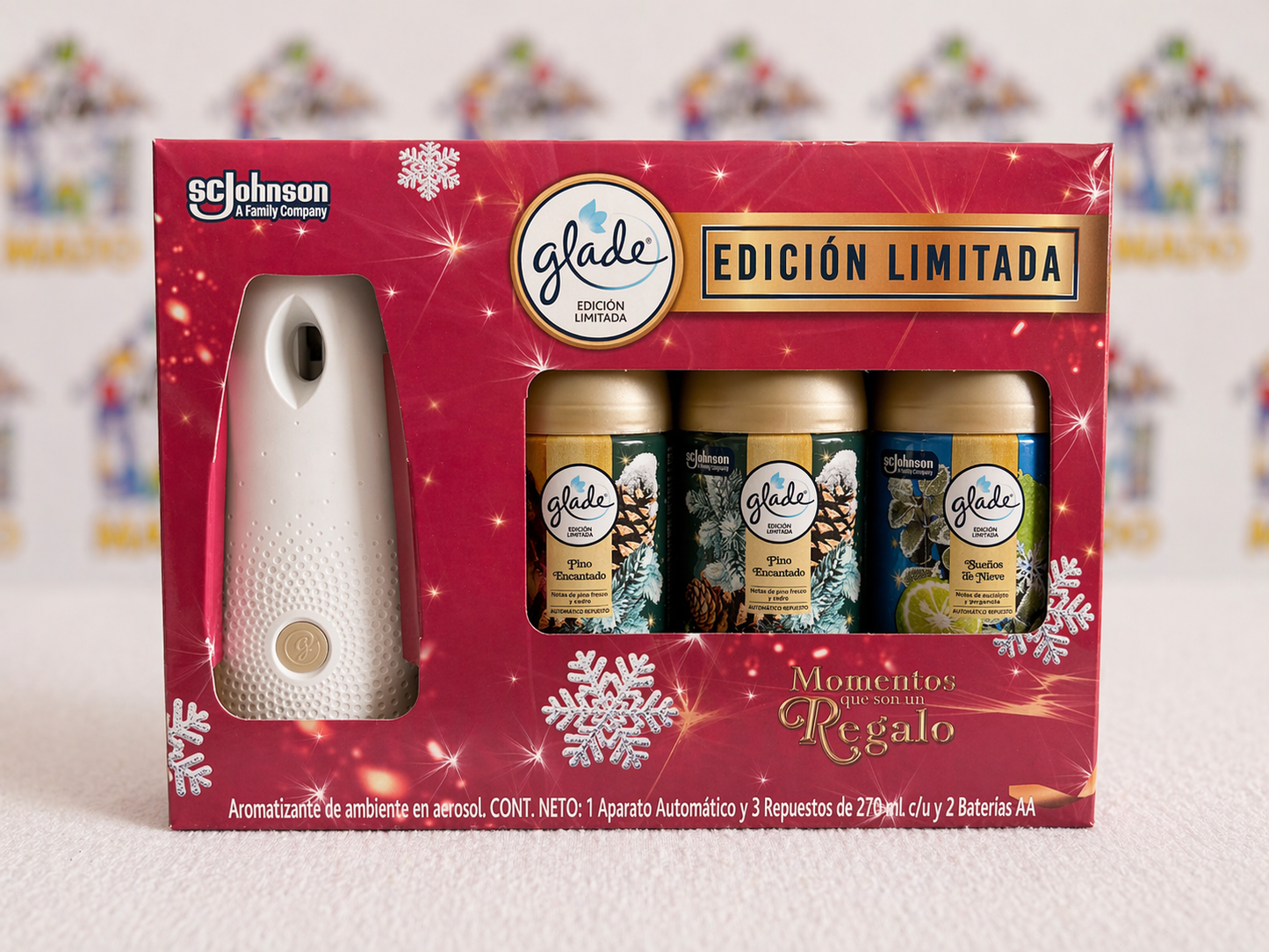 GLADE AUTOMATICO 3 EN 1 PACK