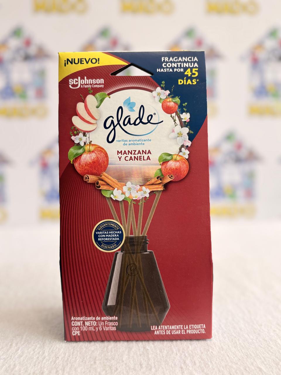 GLADE VARITAS AROMATIZANTES MANZANA CANELA 100ml