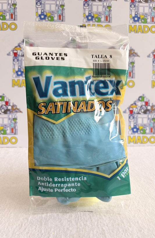 GUANTES VANTEX LATEX SATINADOS
