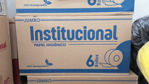 HIGIENICO INSTITUCIONAL JUMBO CAJA