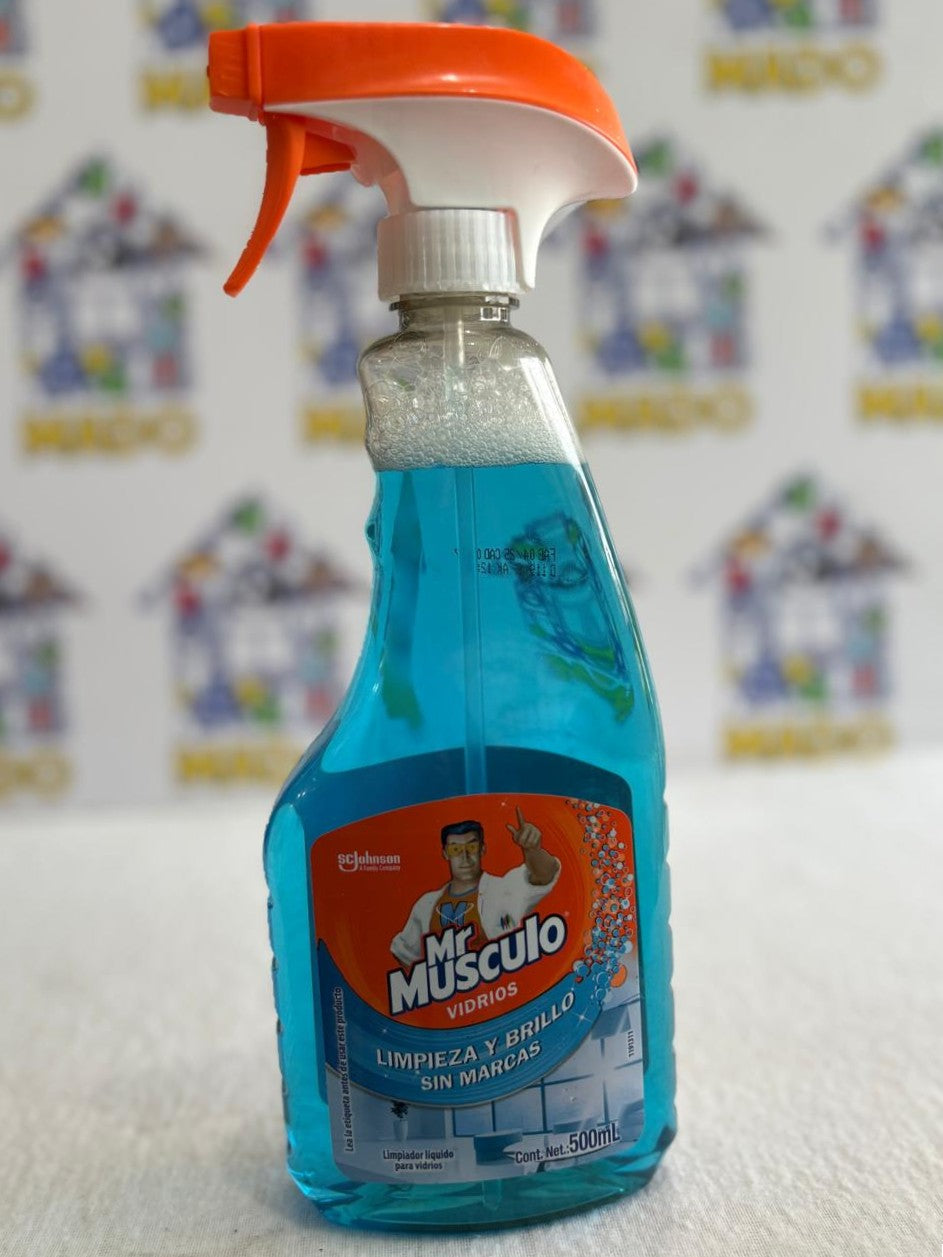LIMPIADOR MR MUSCULO VIDRIOS 500 ML