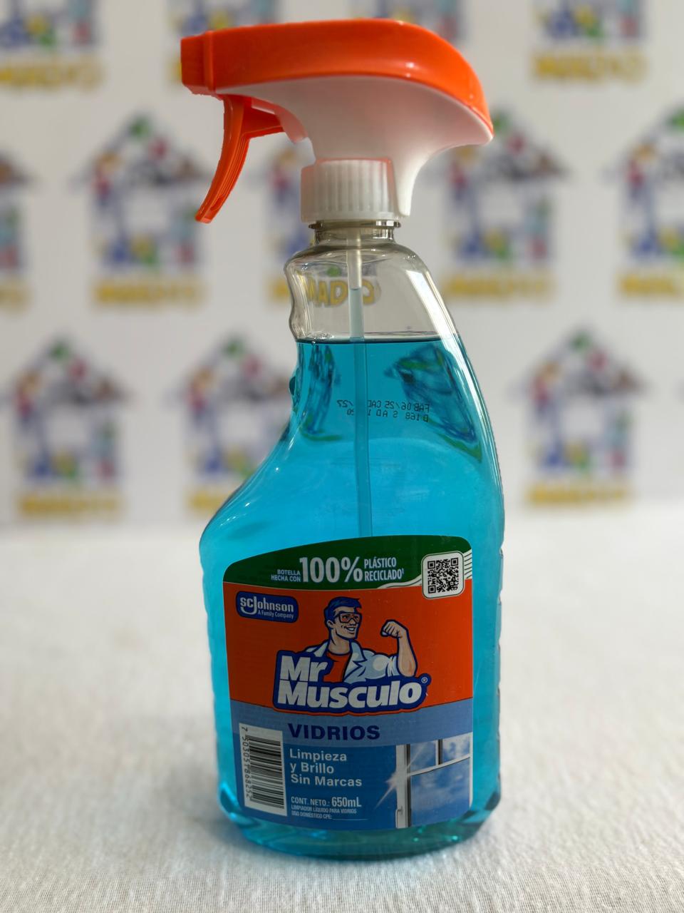 LIMPIADOR MR MUSCULO VIDRIOS 650 ML