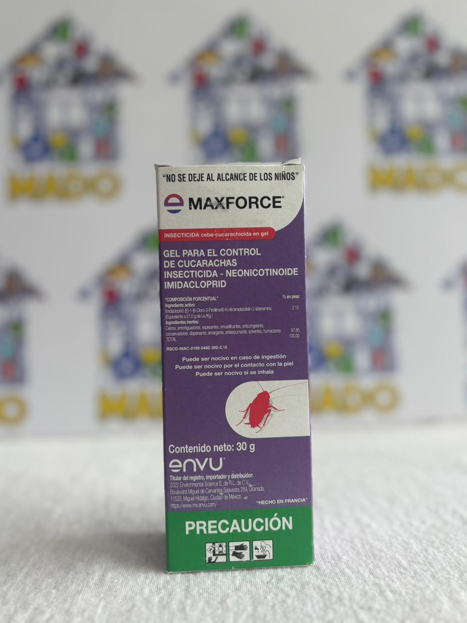 MAXFORCE JERINGA GEL PARA CUCARACHO 30G
