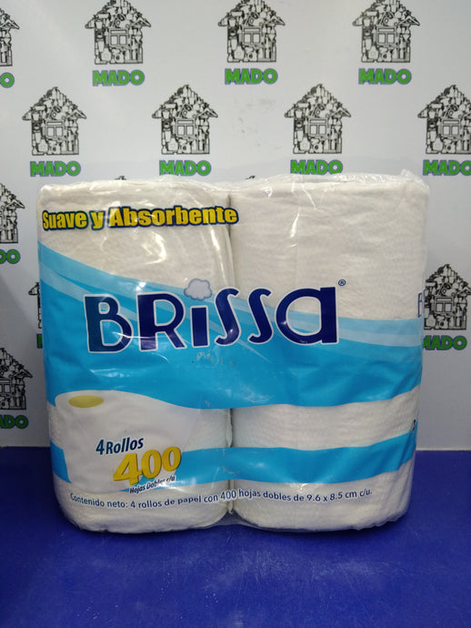 PAPEL HIGIENICO BRISSA C/4