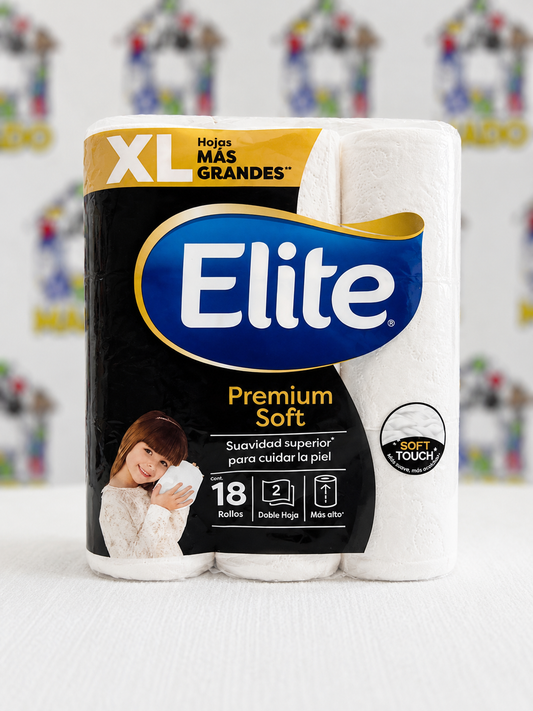 PAPEL HIGIENICO ELITE XL PR 18ROLLOS