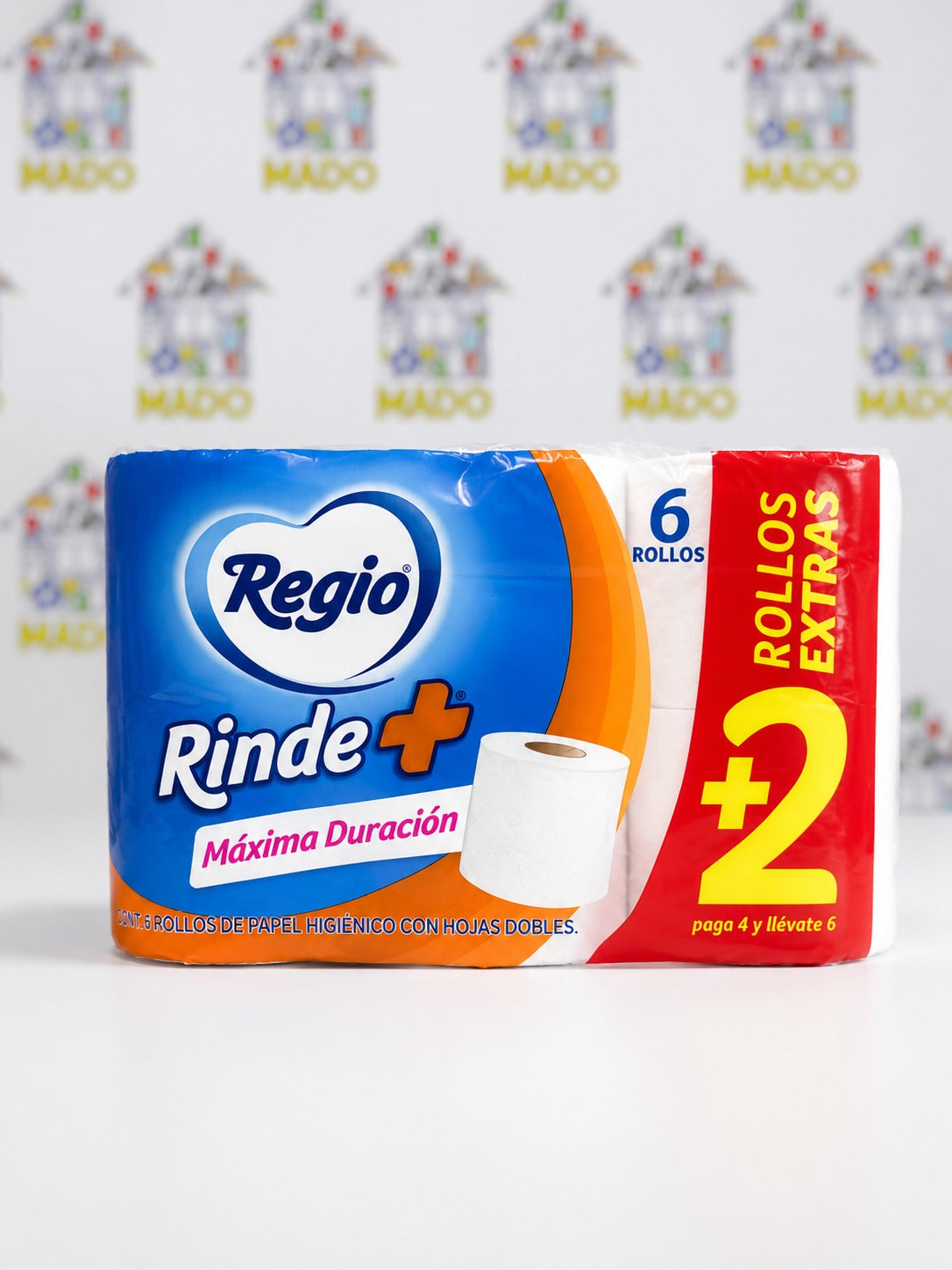 PAPEL HIGIENICO REGIO AIRES DE FRESCURA 4+2 PZ