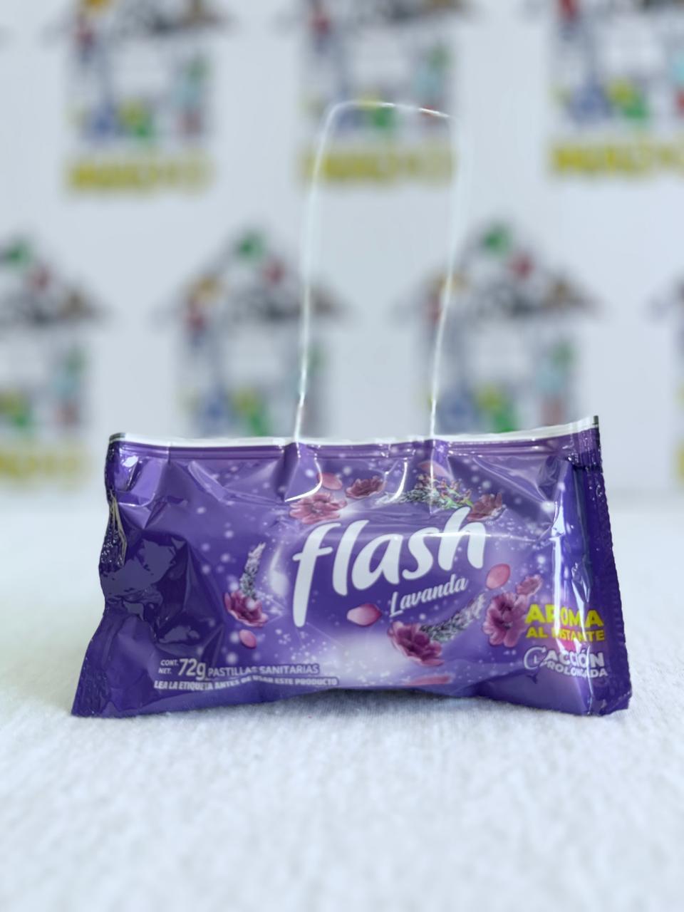 PASTILLA PARA BAÑO 72GR FLASH LAVANDA Y FLORAL