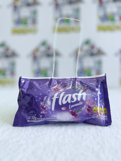 PASTILLA PARA BAÑO 72GR FLASH LAVANDA Y FLORAL