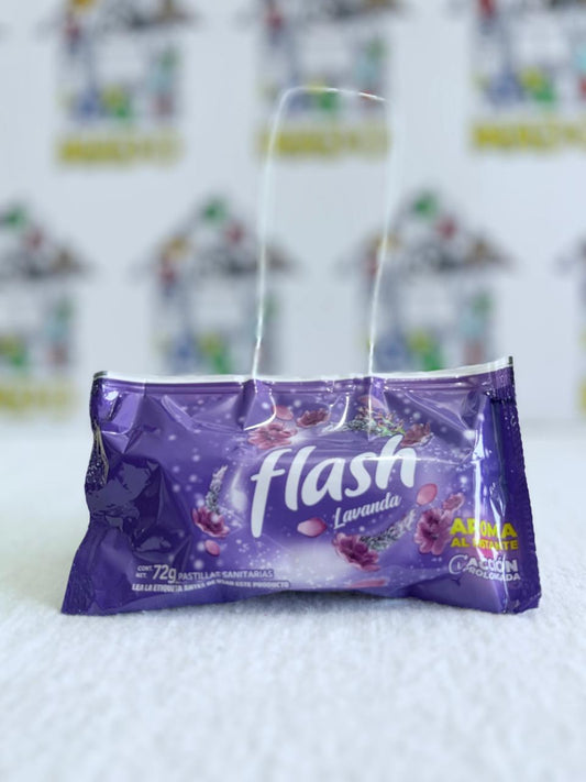PASTILLA PARA BAÑO 72GR FLASH LAVANDA Y FLORAL