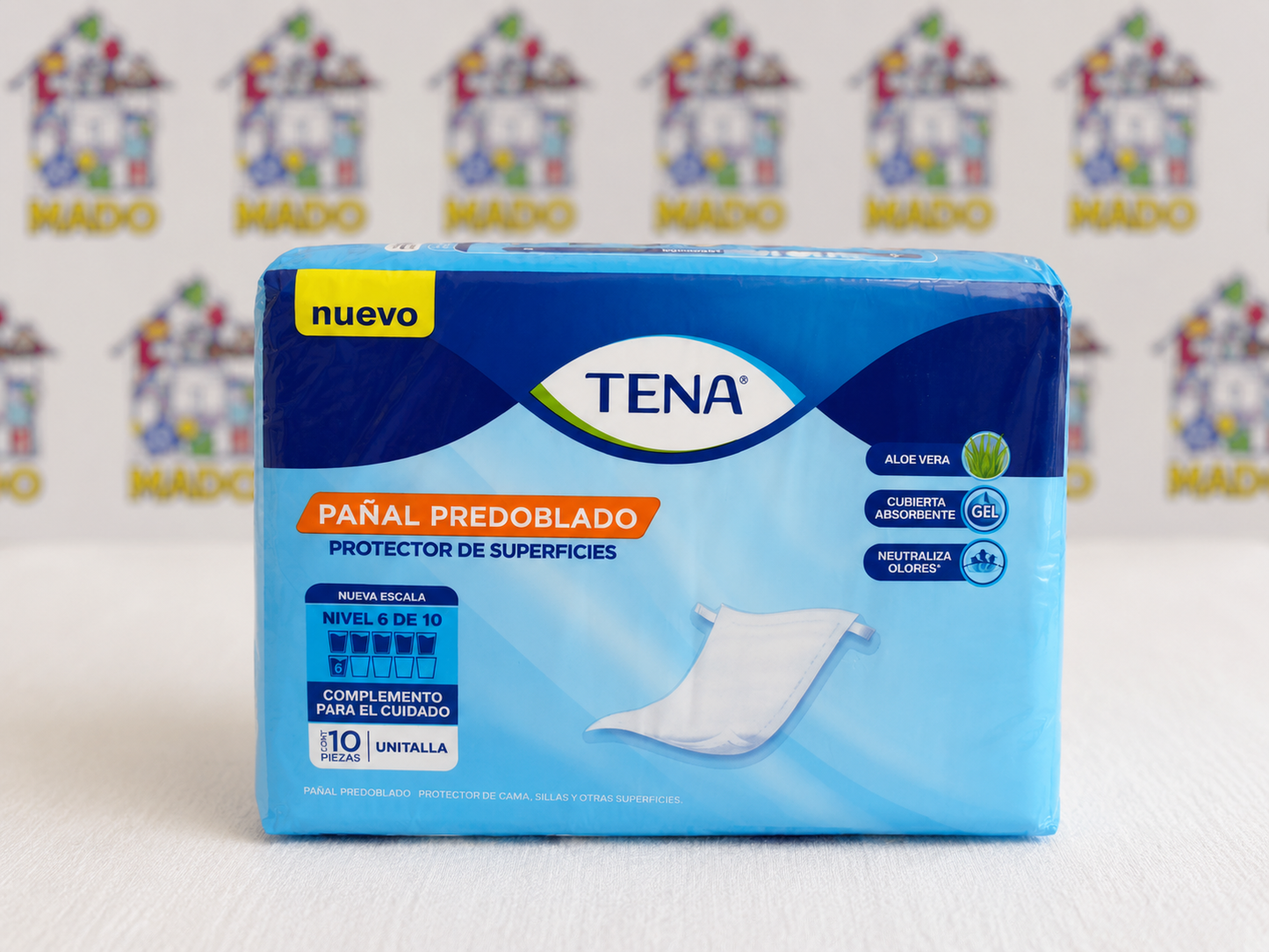 PROTECTOR DE CAMA PREDOBLADO 10 PIEZAS