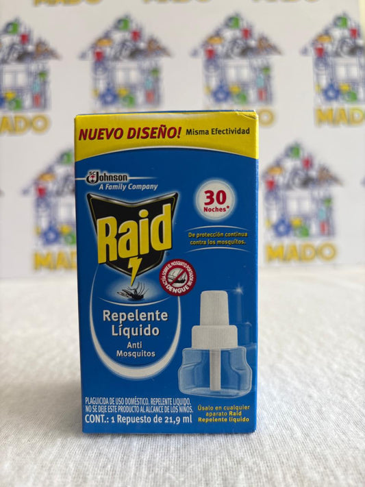 RAID ELECTRICO REPUESTO 21.9 ML