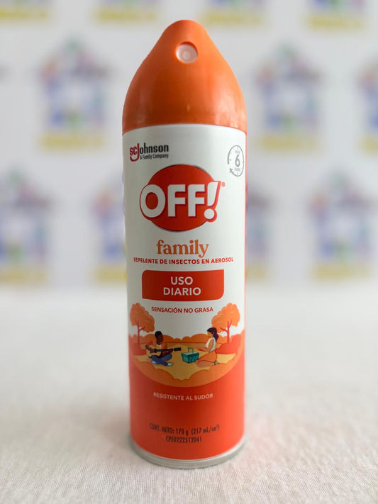 REPELENTE OFF AEROSOL 170 ML