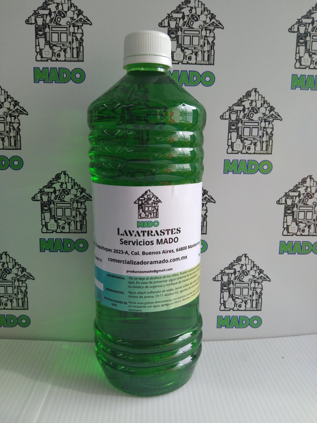 SHAMPOO PARA TRASTES LIMON MADO 1LT