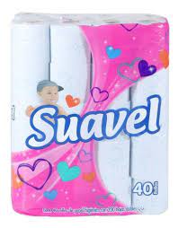 PAPEL HIGIENICO SUAVEL 48 PZAS