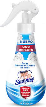 SPRAY DESINFECTANTE DE TELAS SUAVITEL 350 ML