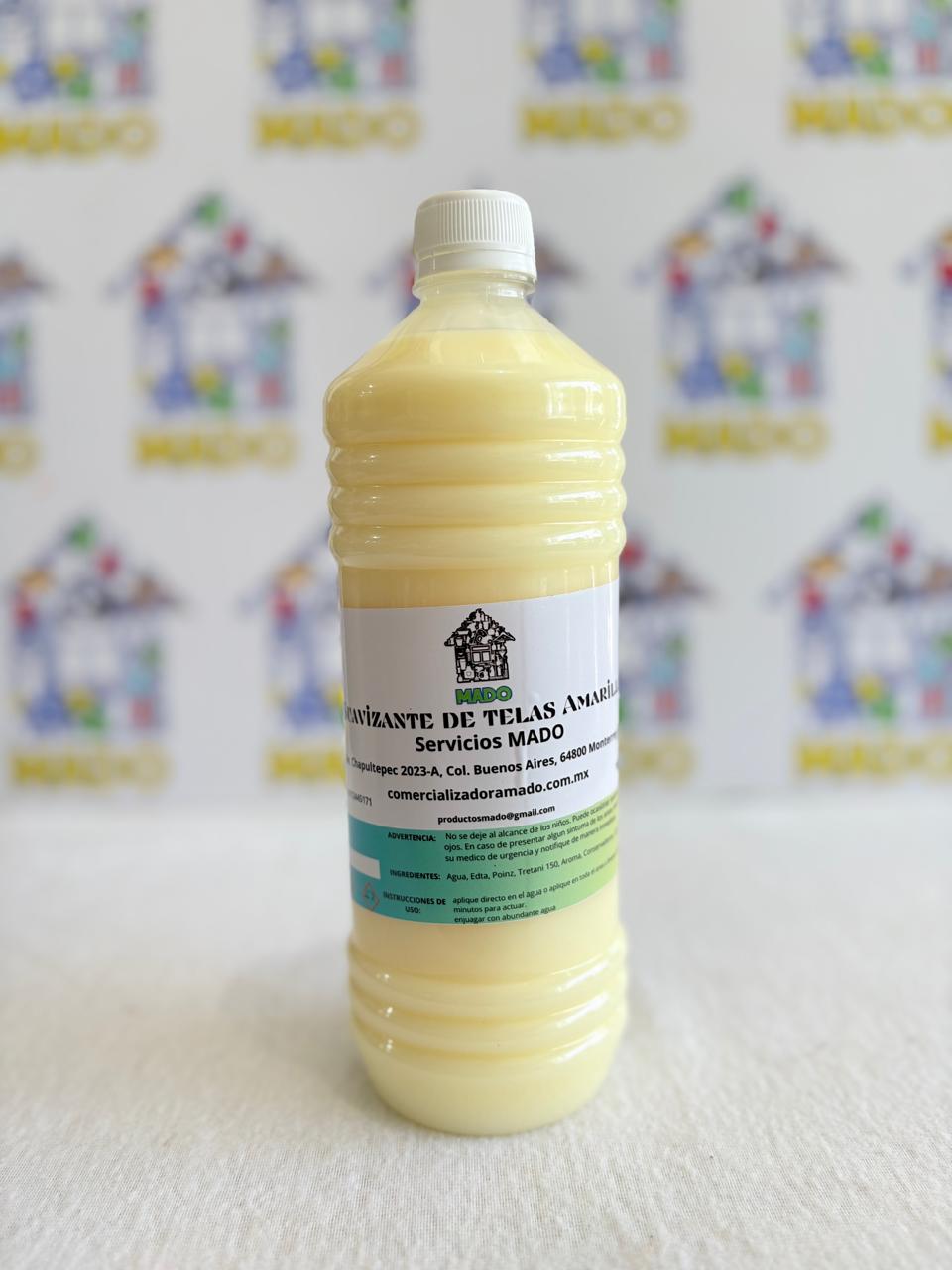 SUAVIZANTE DE TELAS AMARILLO MADO 1LT