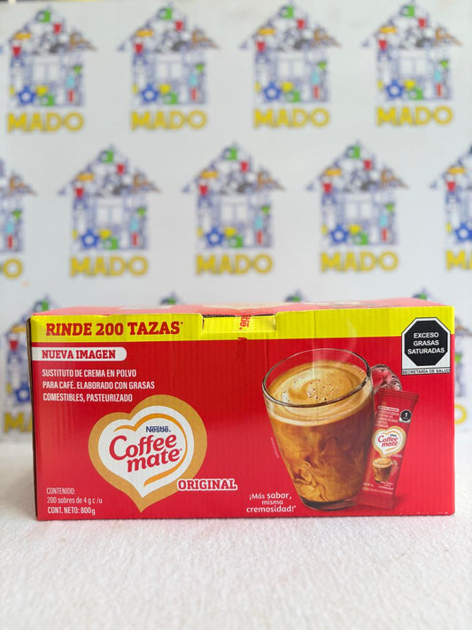 SUSTITUTO DE CREMA COFFEE MATE 200SOBRESDE4G C/U