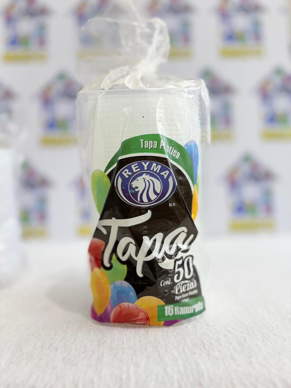 TAPA 14/16 RANURADA 50 PIEZAS