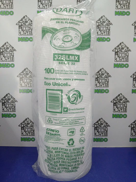 TAPA 32 DART RANURADA C/100