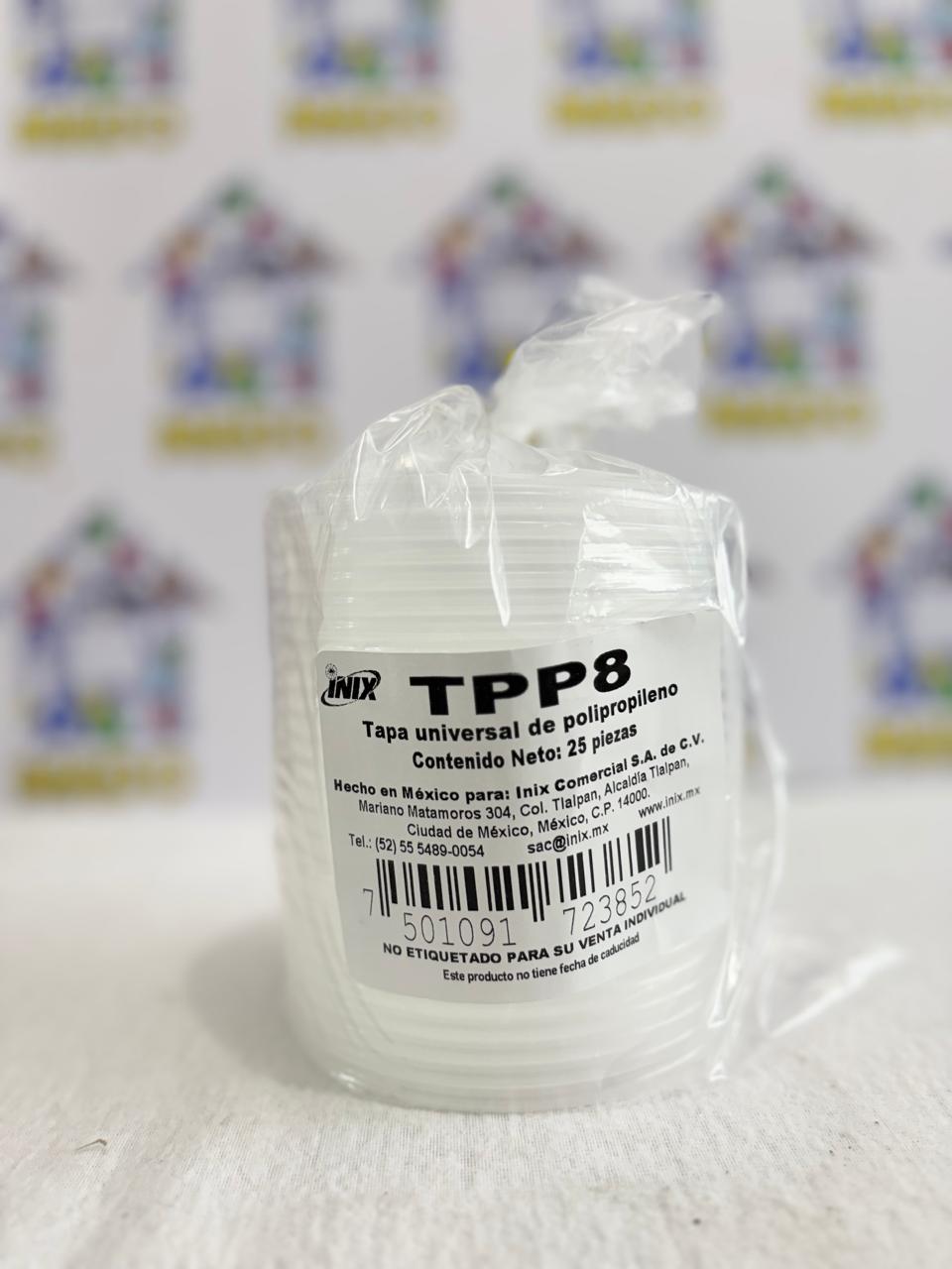 TAPA PLASTICA INIX TP-P8
