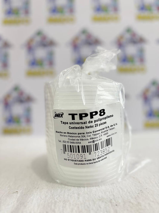 TAPA PLASTICA INIX TP-P8