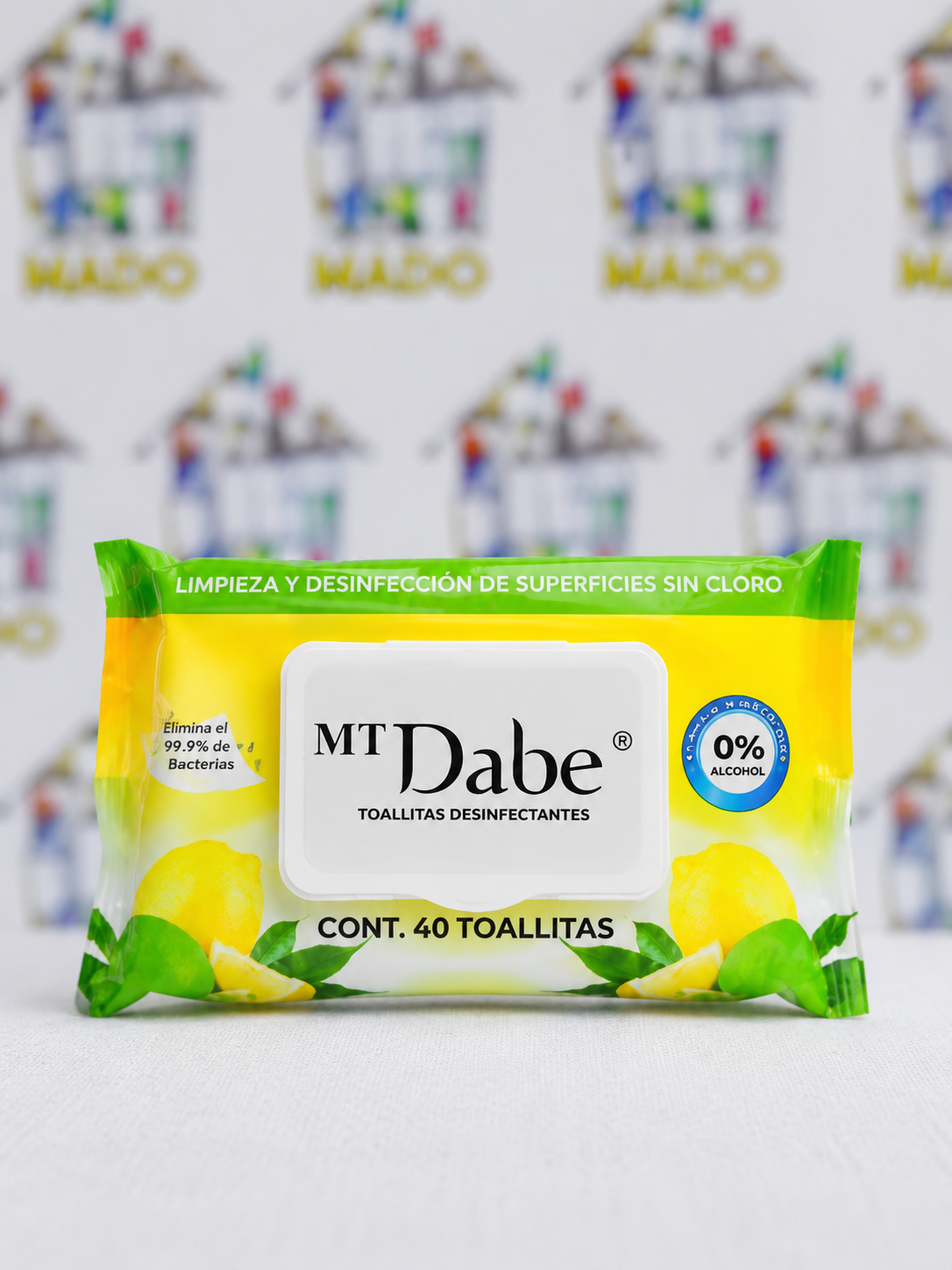 TOALLAS HUMEDAS DESINFECTANTES DABE 40 PZ