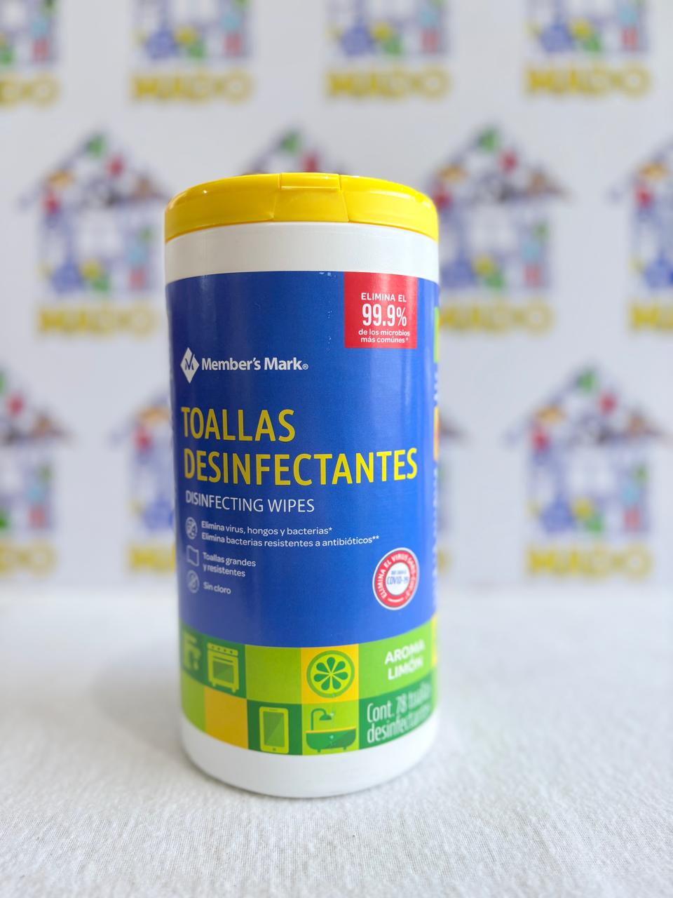 TOALLITAS DESINFECTANTE 80 PIEZAS