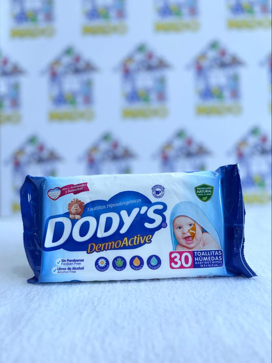 TOALLITAS HUMEDAS DODYS VIAJERO 30PZ