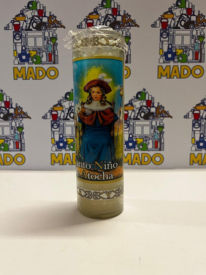 VELADORA ETIQUETADA