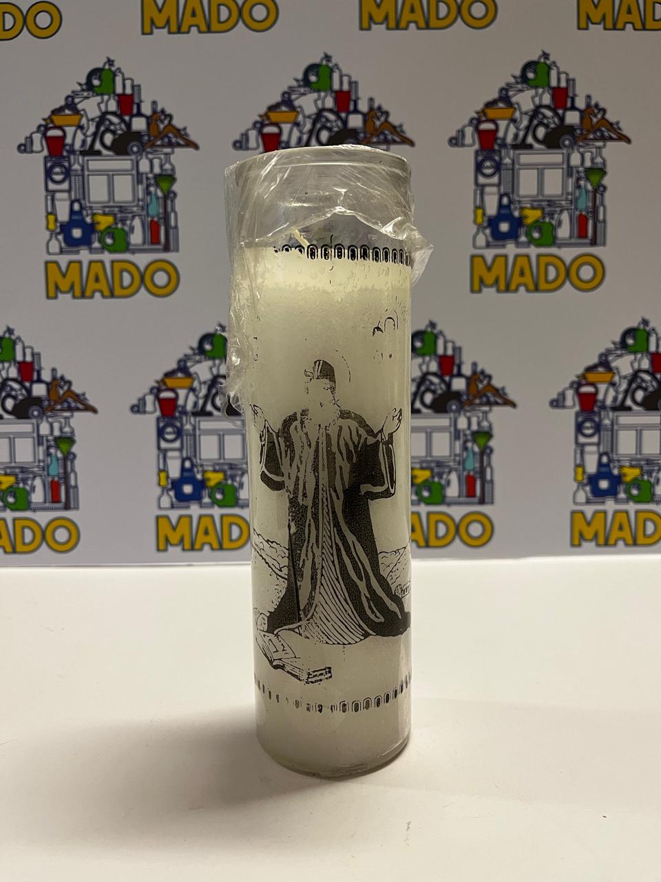 VELADORA ETIQUETADA