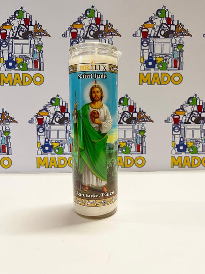 VELADORA ETIQUETADA
