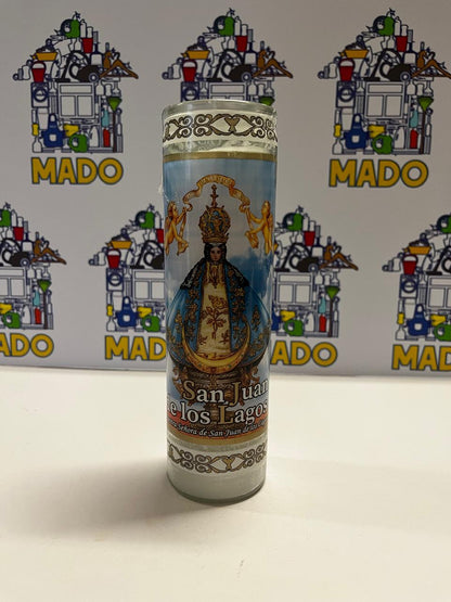 VELADORA ETIQUETADA