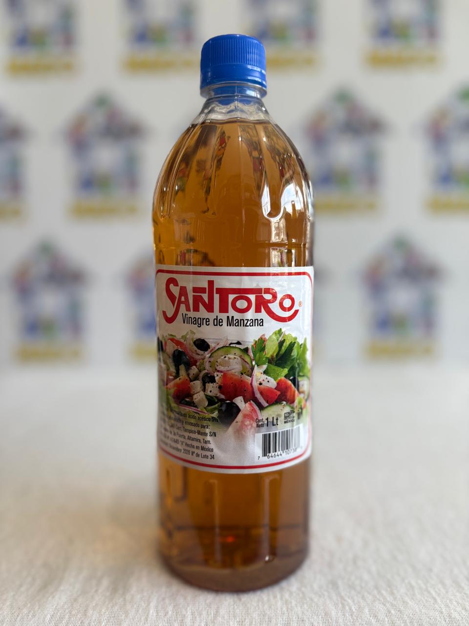 VINAGRE DE MANZANA SANTORO 1 LITRO