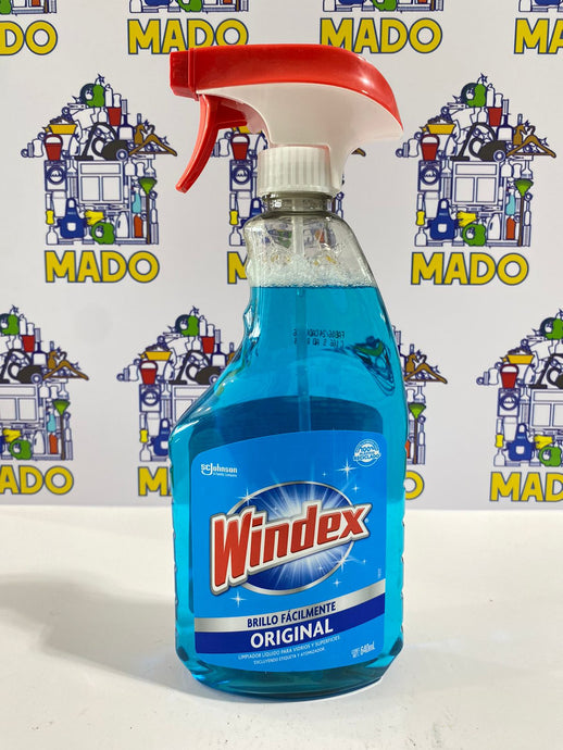 LIMPIADOR LIQUIDO PARA VIDRIOS WINDEX 640 ML