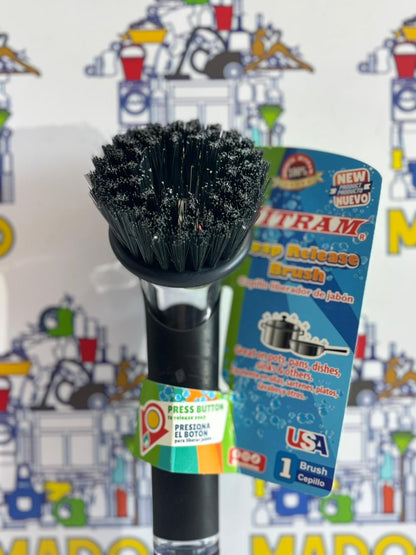 CEPILLO DE ESPONJA DE PLASTICO NITRAM