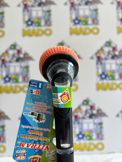 CEPILLO DE ESPONJA DE PLASTICO NITRAM