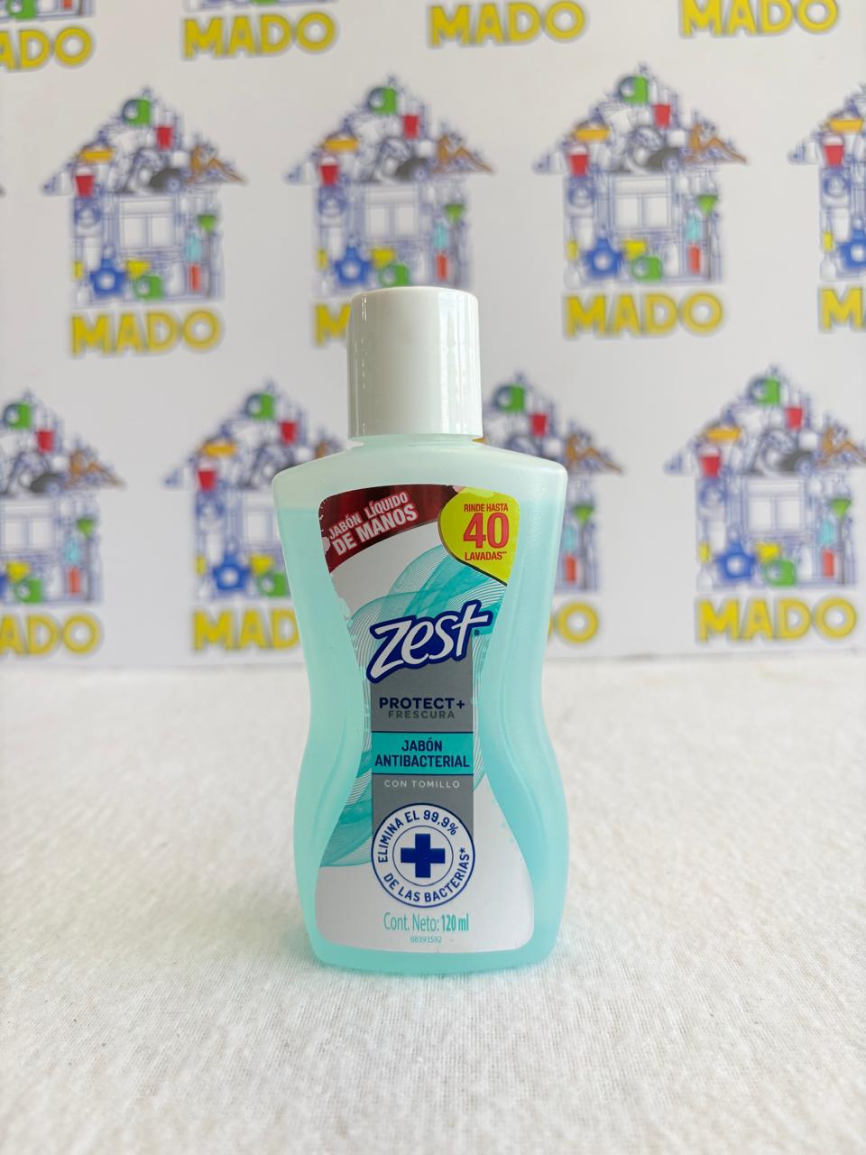 ZEST JABON ANTIBACTERIAL 120ML