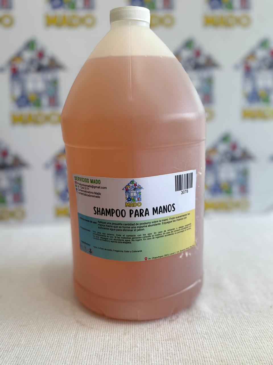SHAMPOO PARA MANOS CHICLE 4 LITROS